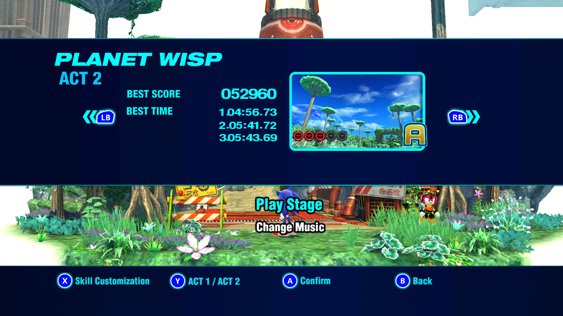 Sonic Colors - Xbox360 HUD textures