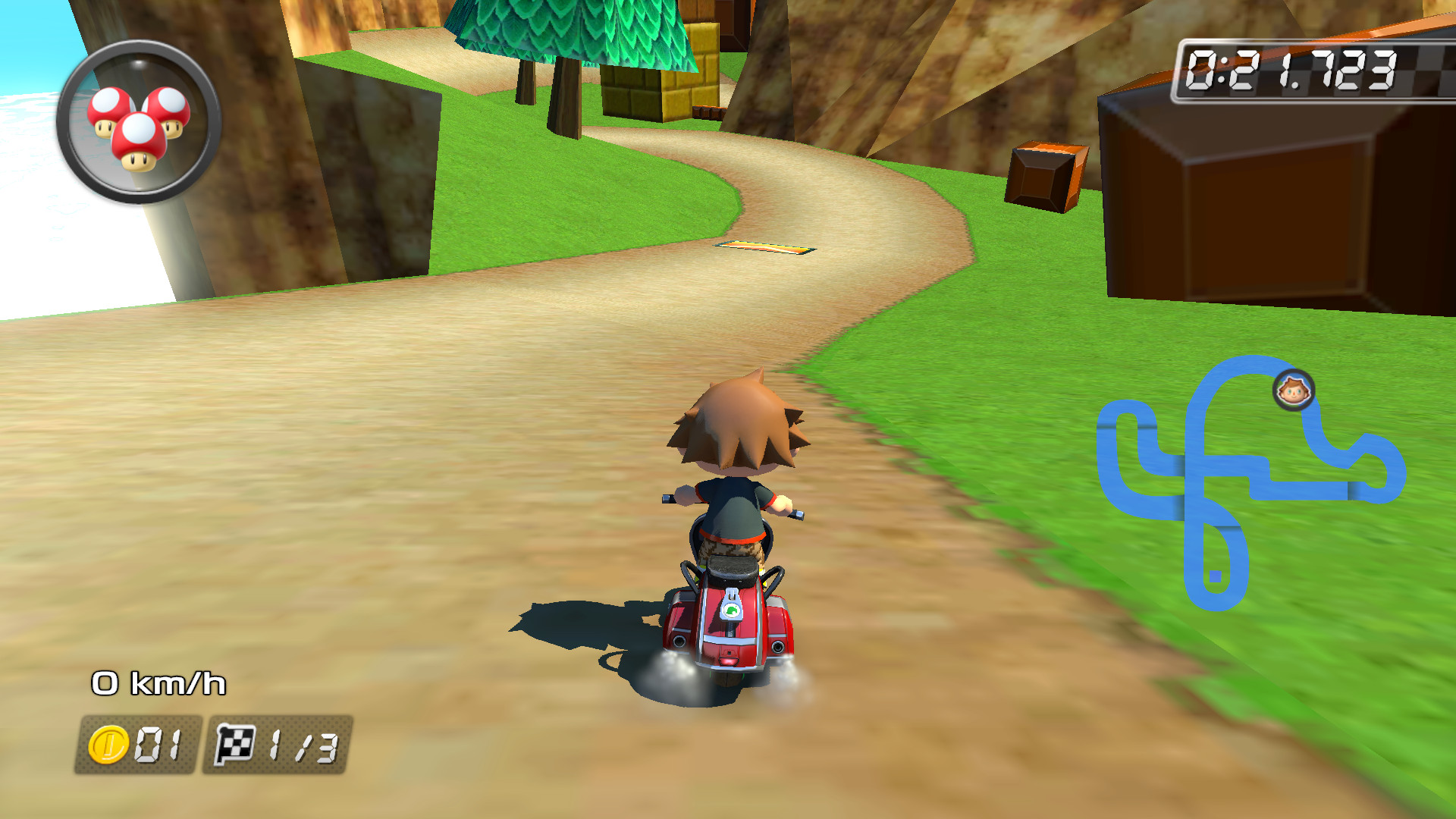 Island Block Mario Kart 8 Mods 