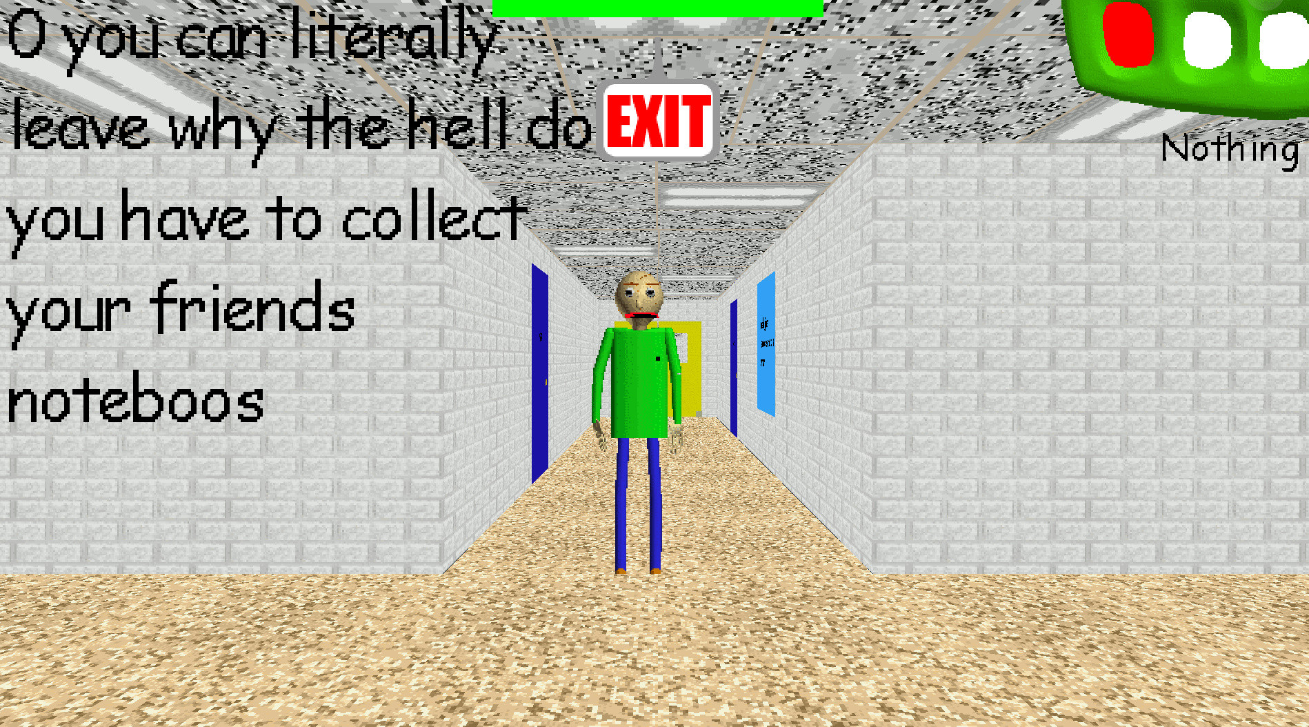 BALDI'S BASICS FULL VERSION IS OUT AND HE TRAPPED ME IN A MAZE! BALDI'S  BASIC'S PLUS 