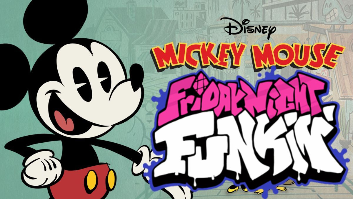 Mickey Over BF [Friday Night Funkin'] [Mods]