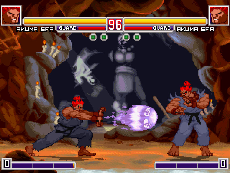 Akuma Street Fighter Alpha Mugen Mods