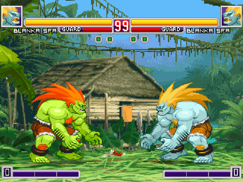 SF3 Blanka Legacy: Blanka enters Street Fighter III 3rd Strike Tournament  [SF3 MUGEN][SFV][SF2][SF4] 