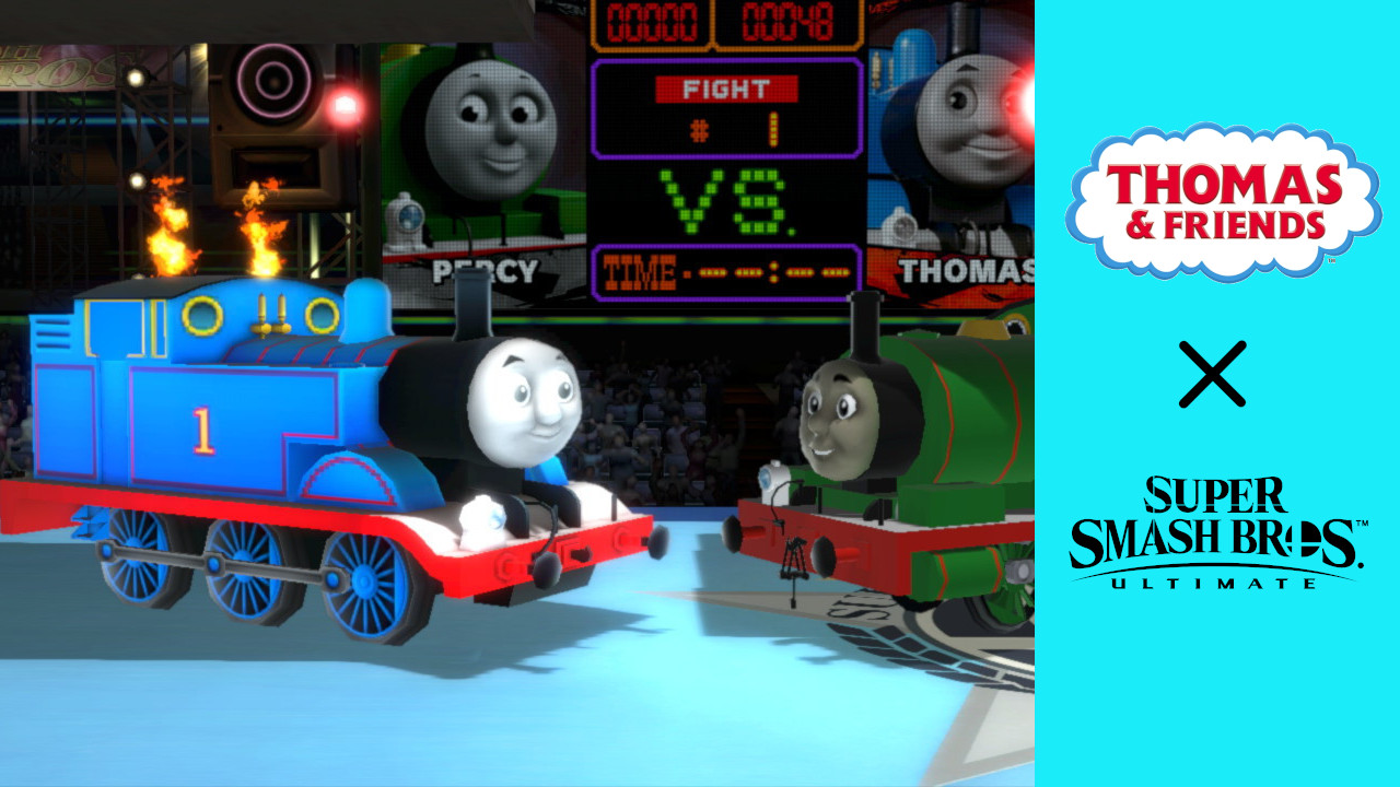 Thomas & Percy [Super Smash Bros. Ultimate] [Mods]