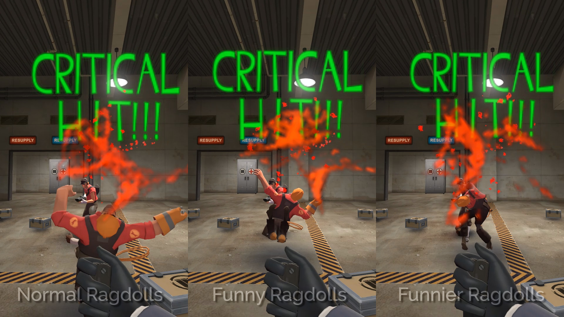 Funny Ragdolls [Team Fortress 2] [Mods]