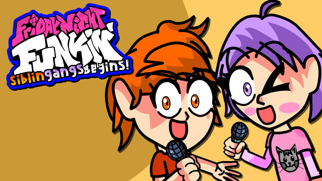 (OLD) Siblingangs Begins! Mod for Friday Night Funkin' | FNF Mods