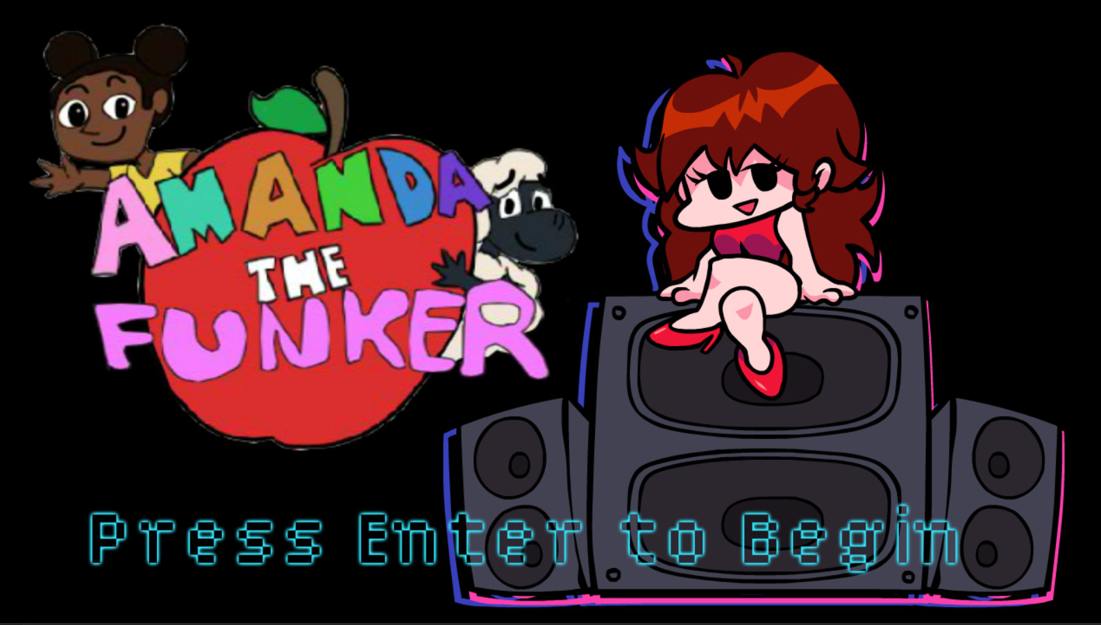 FNF VS Amanda the Adventurer: Funk Tapes