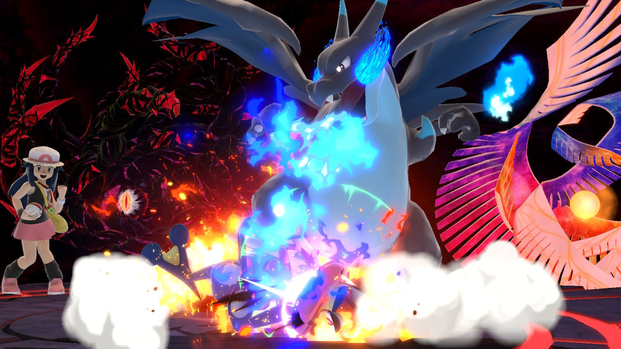 Charizard Blue Fire Effects [Super Smash Bros. Ultimate] [Mods]