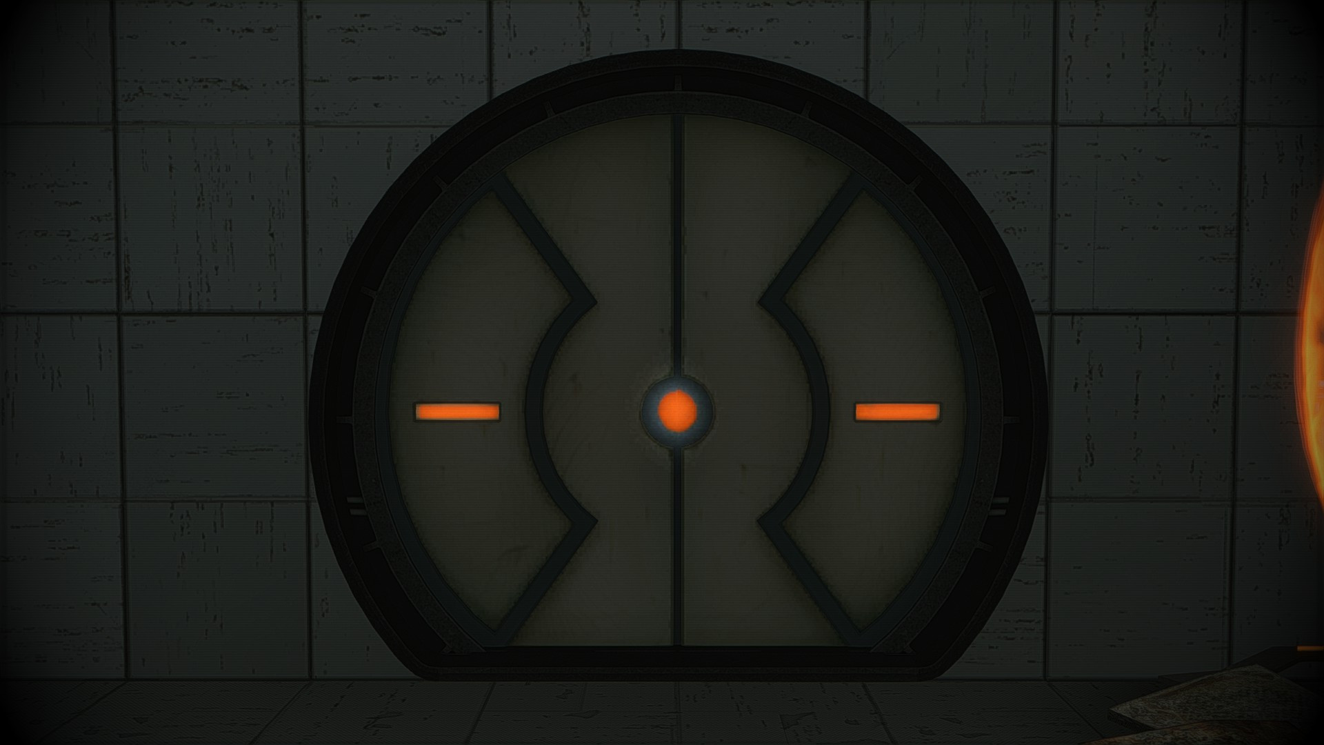 Orange Portal 1 door [Portal 2] [Mods]