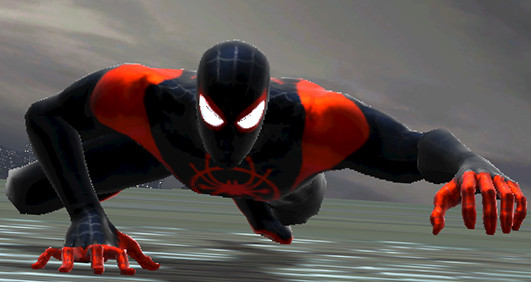 Spider-Man Web Of Shadows: Miles Into Spider-Verse Suit Mod 