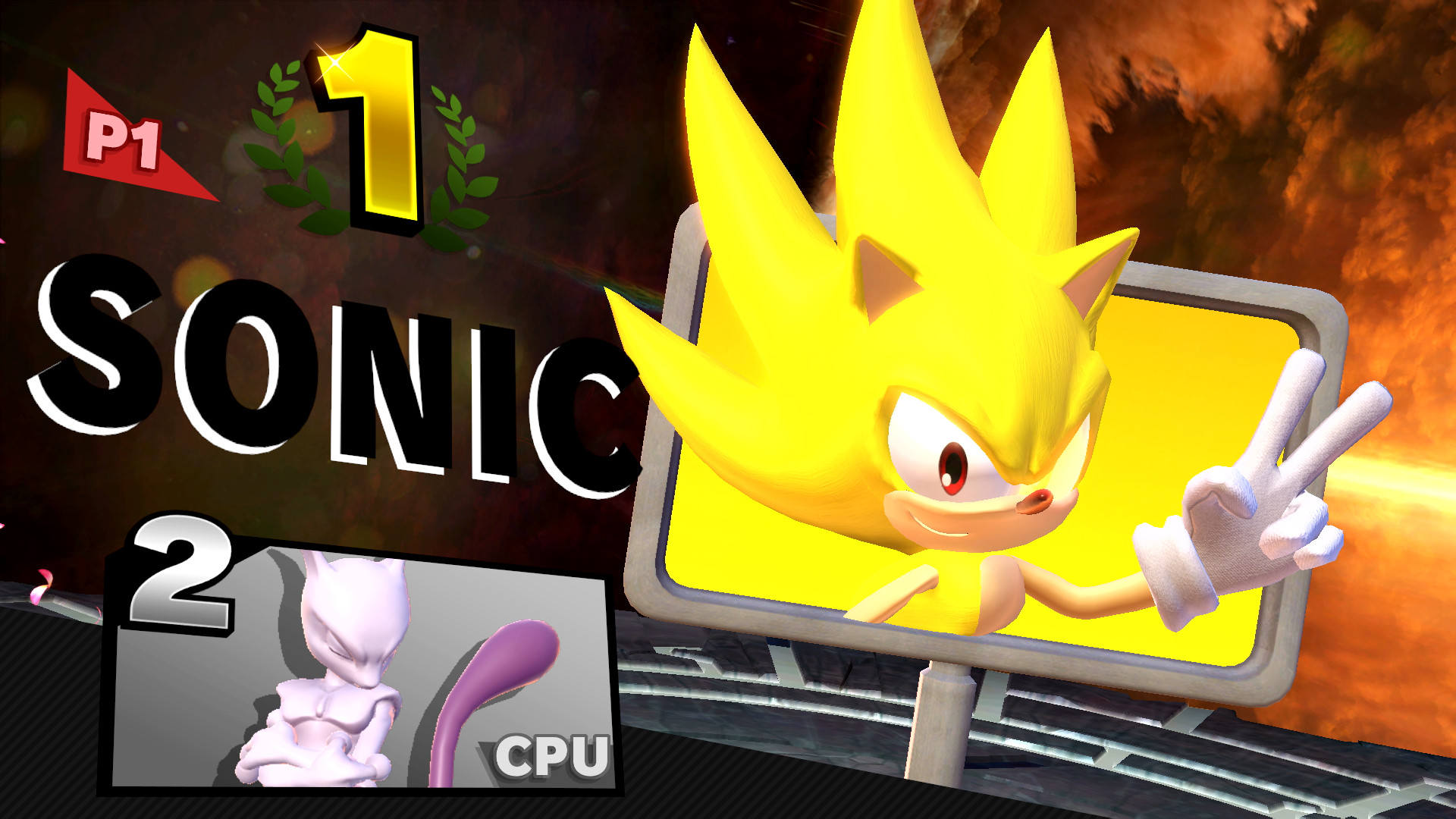 Gryz on X: Darkspine Sonic for my custom #SonicTheHedgehog mod in  #SuperSmashBrosUltimate #SmashBros  / X