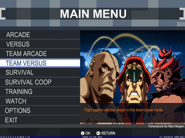 Download Screenpack Mugen Street Fighter - Colaboratory