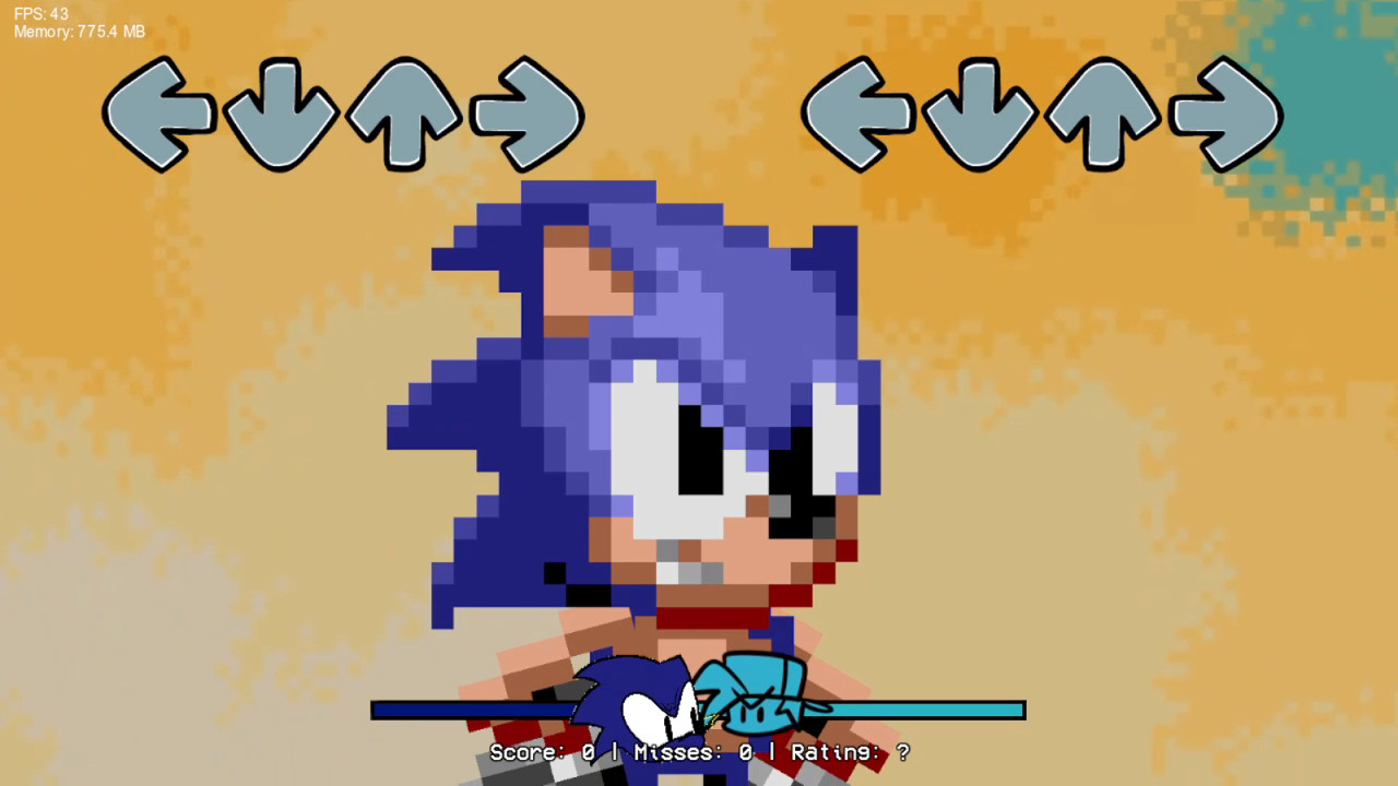 Vs Sonic DavuuWart v2 [Friday Night Funkin'] [Mods]