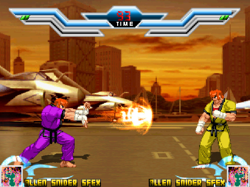 Allen Snider Street Fighter EX [M.U.G.E.N] [Mods]