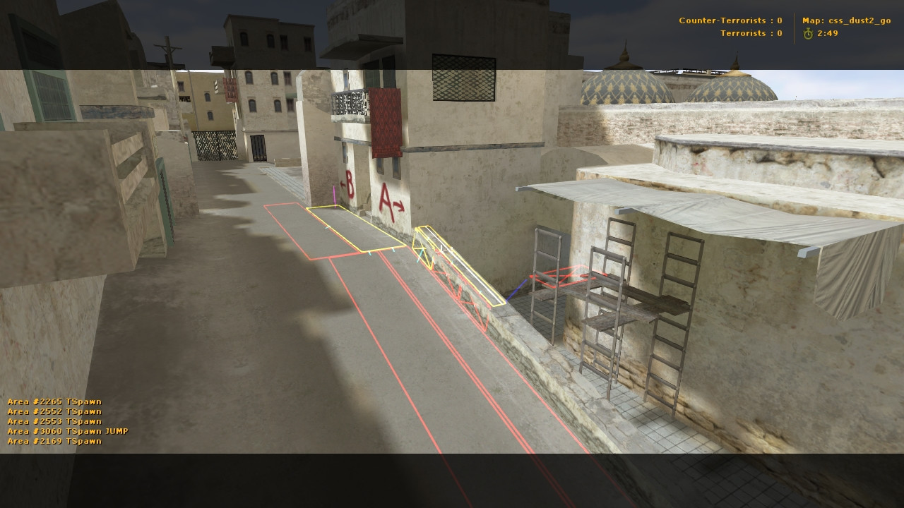 Css Dust2 css_dust2_go refined navmesh Mod for Counter-Strike 1.6 | CS1.6 Mods