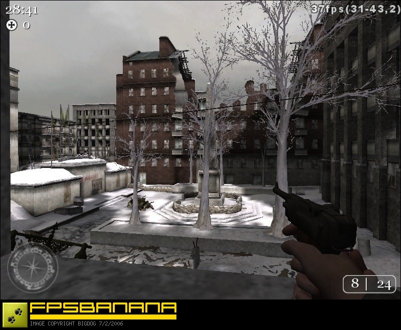 Mpla Cod2 mp_cityhall Mod for Call of Duty 2 | CoD2 Mods