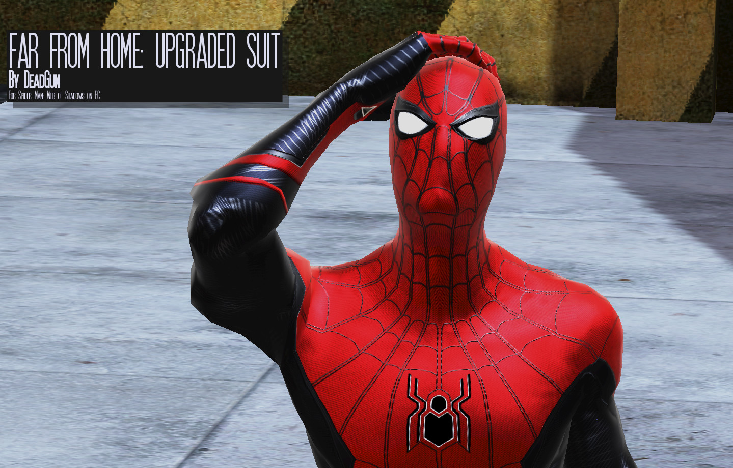 Advanced Red & Black Suit [Spider-Man: Web of Shadows] [Mods]