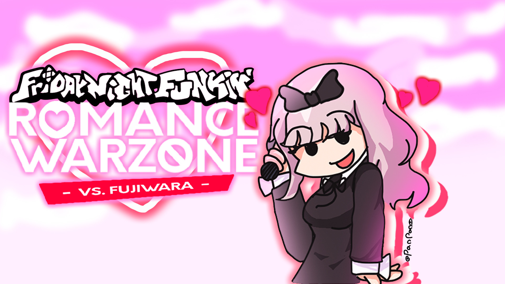 FNF Romance Warzone: -Vs. Fujiwara- (Canned) [Friday Night Funkin'] [Mods]
