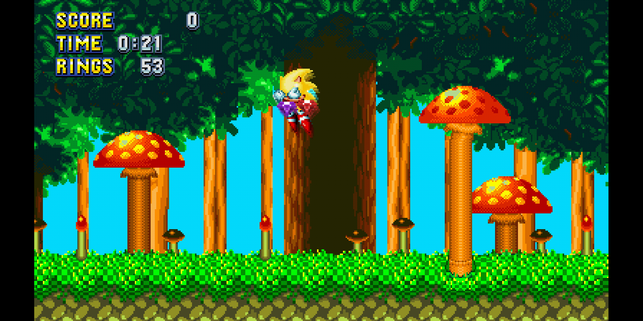 Emerald Circles Appear On Transformation [Sonic 3 A.I.R.] [Mods]