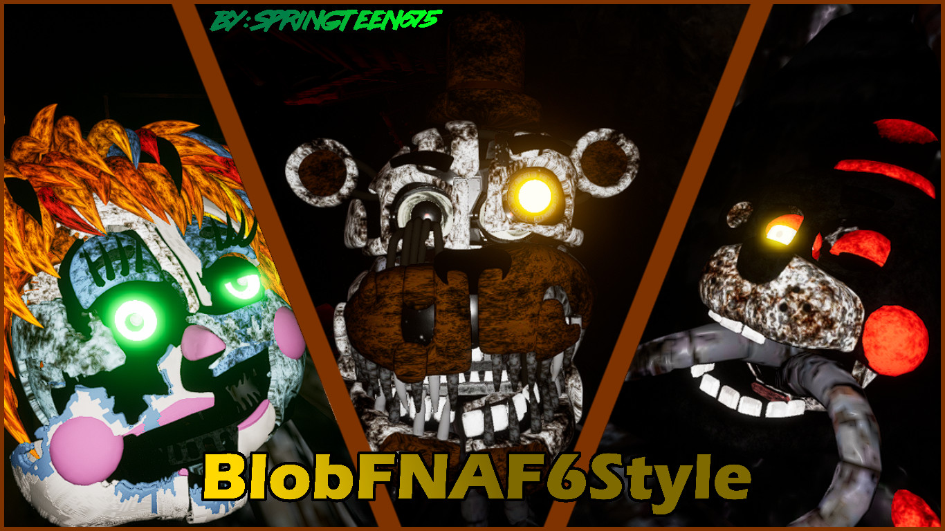 The Blob (Molten Freddy) - Five Nights at Freddy's: Security Breach 