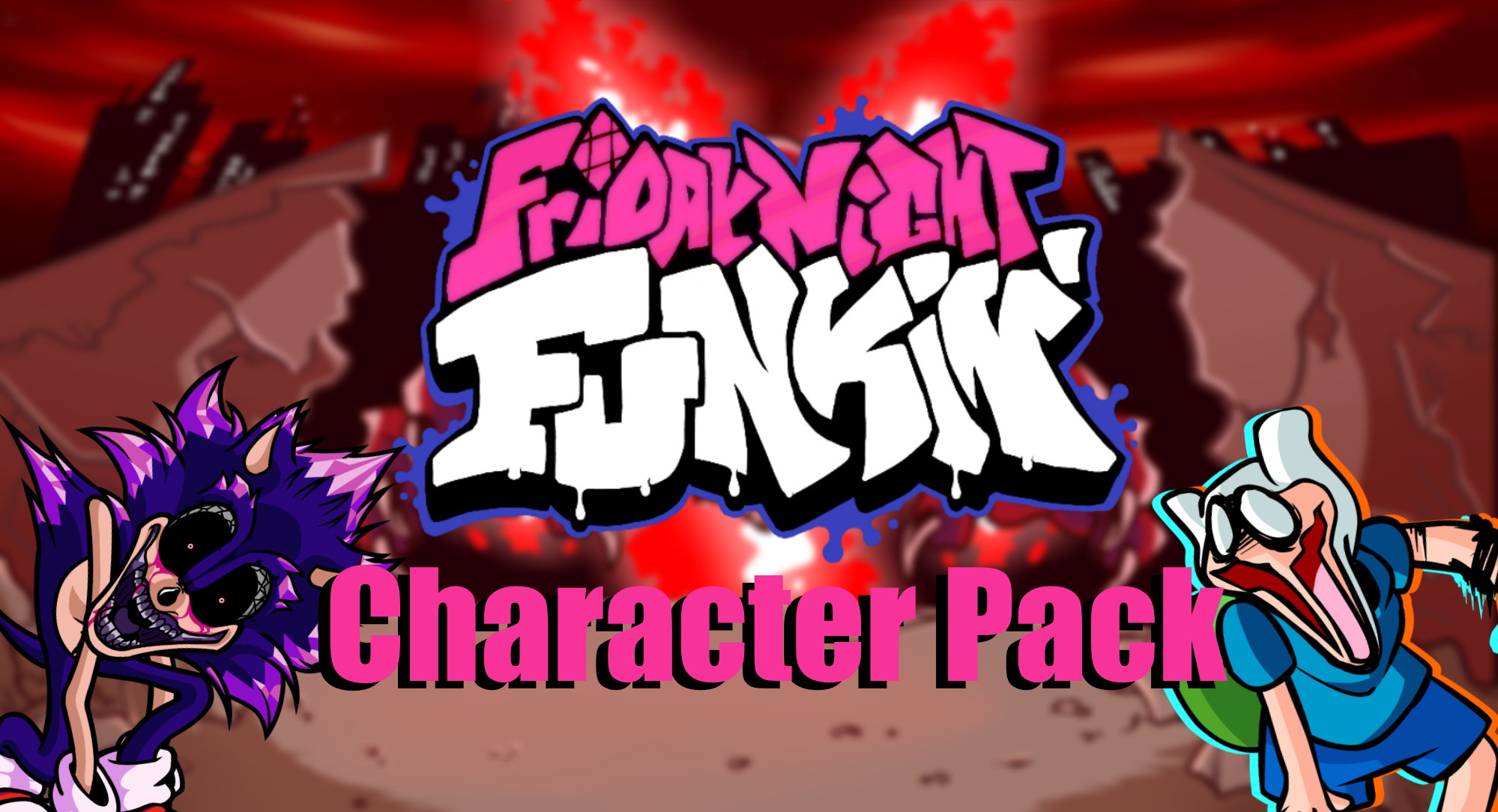 FNF Online Character Pack [Friday Night Funkin'] [Mods]