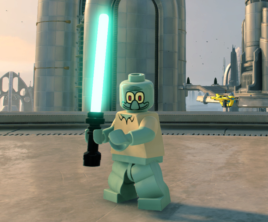 Squidward [LEGO Star Wars: The Skywalker Saga] [Mods]