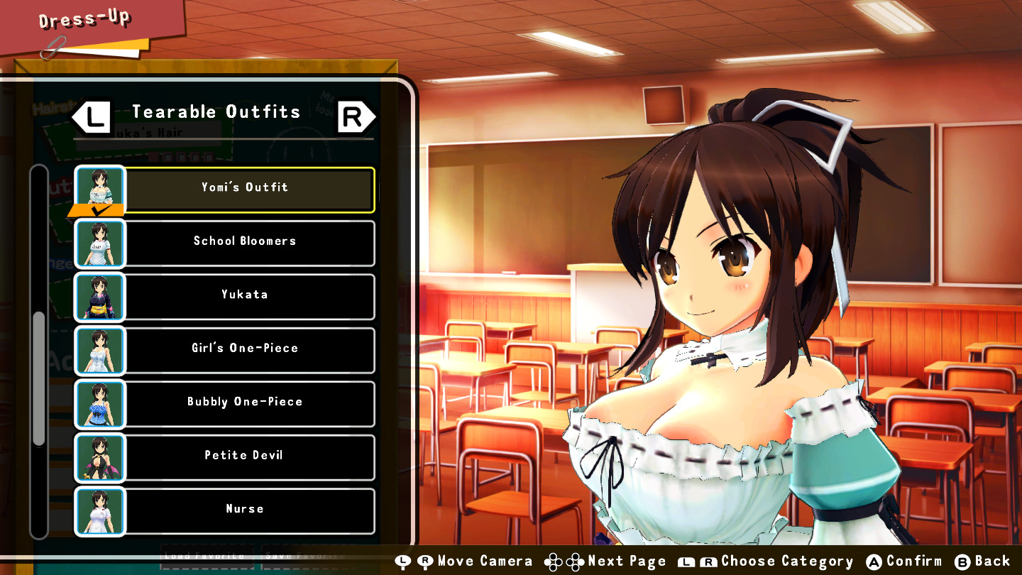 senran kagura reflexions nude mods