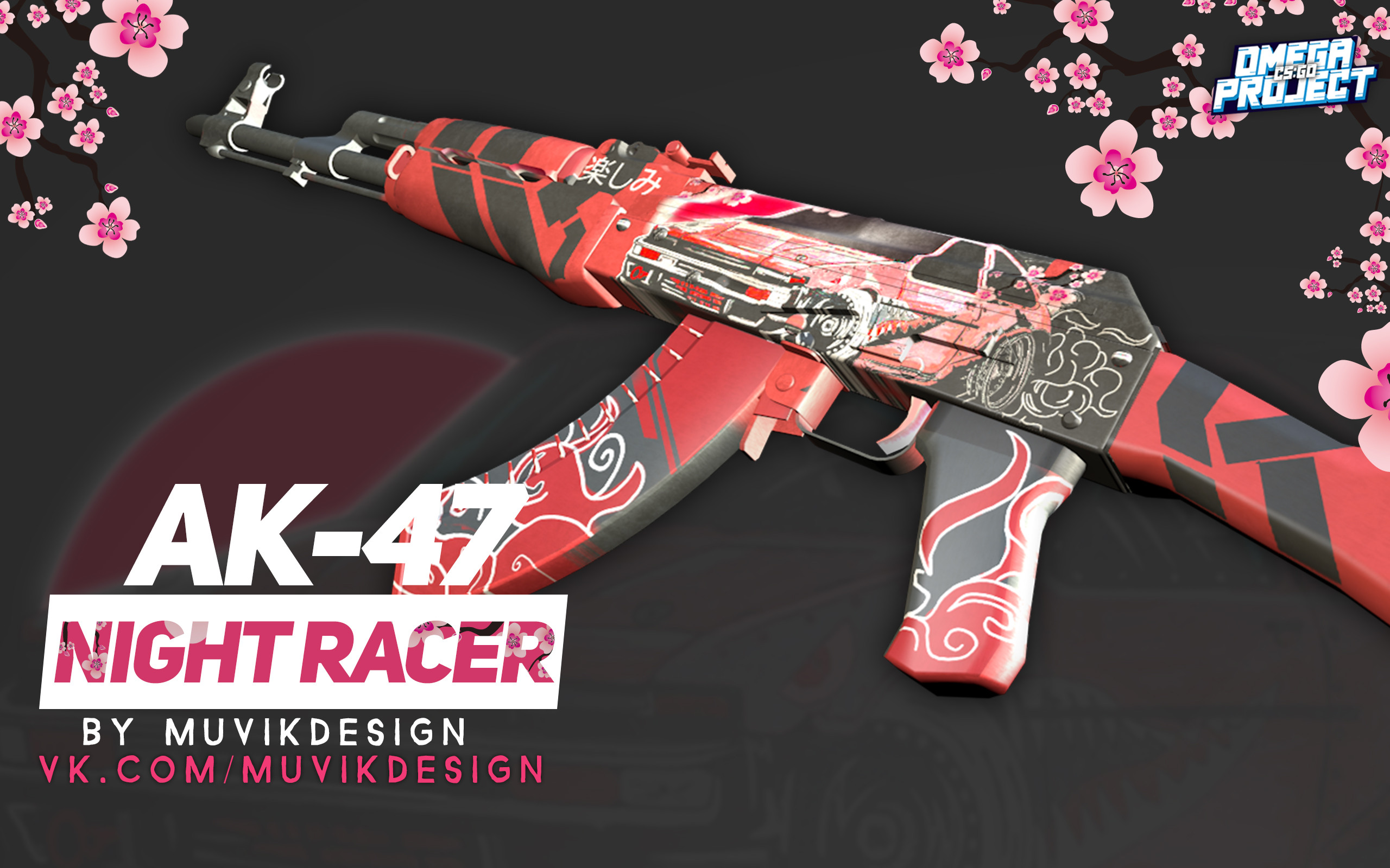 AK-47 | NIGHT RACER by MuvikDesign