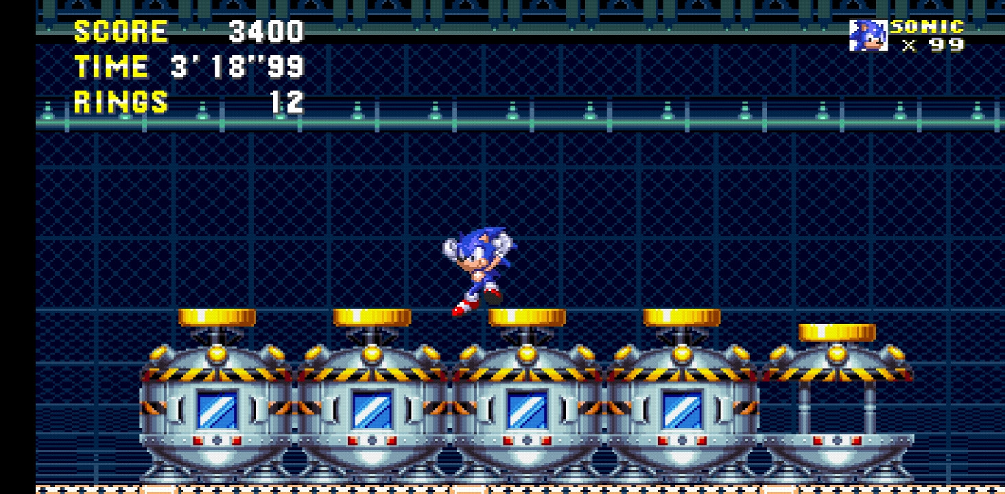 Advance Sonic in Sonic 3 A.I.R. [Sonic 3 A.I.R.] [Mods]