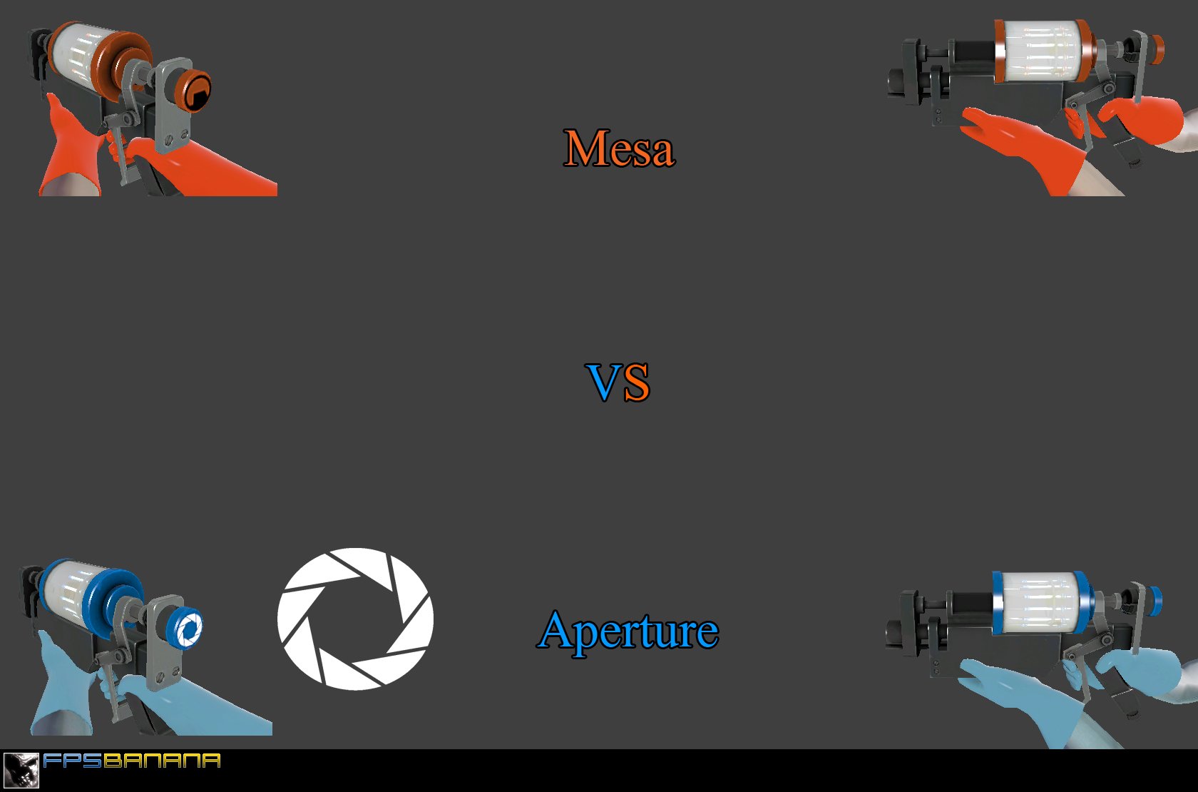 Aperture Vs Mesa Syringe Gun