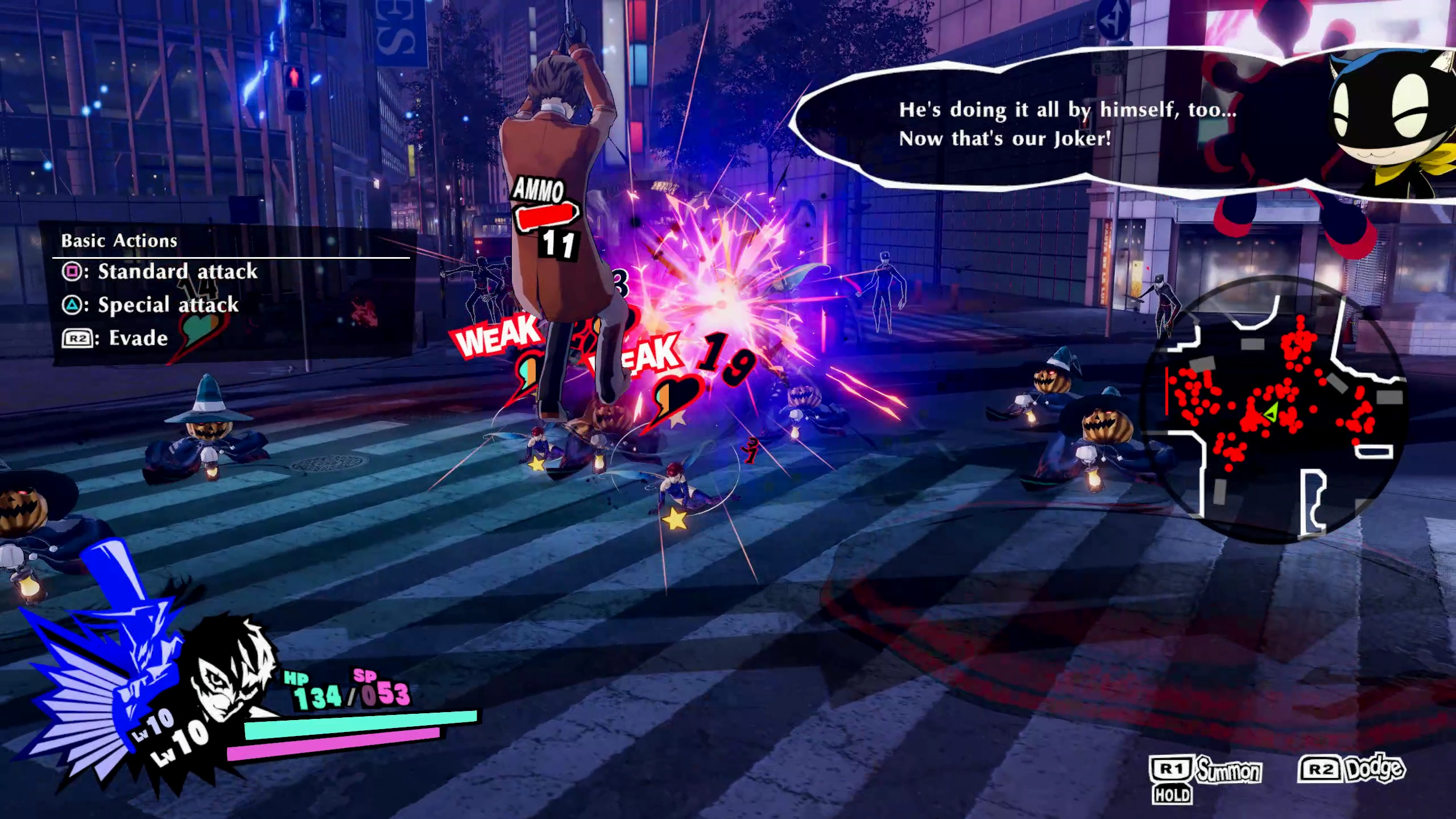 Goro Akechi over Joker [Persona 5 Strikers] [Mods]