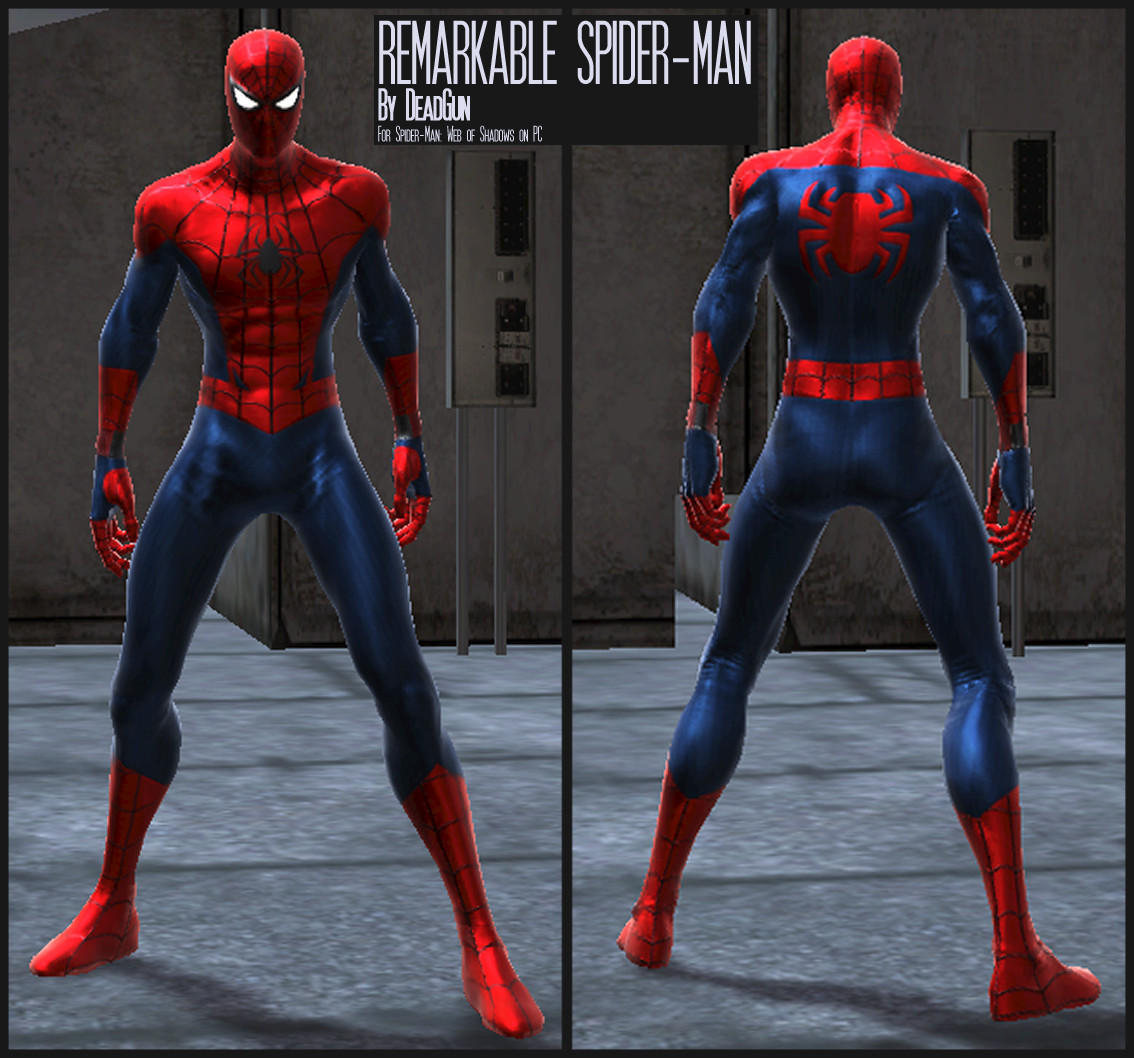 Remarkable Spider-Man Suit [Spider-Man: Web of Shadows] [Mods]