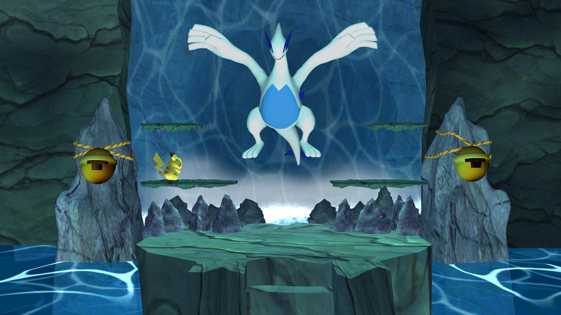 Whirl Islands (HeartGold and SoulSilver Remake) [Super Smash Bros