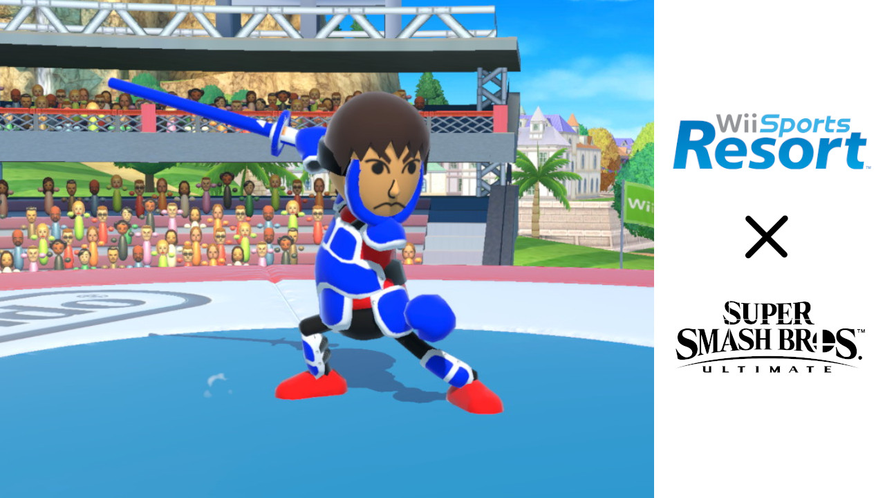 Wii Sports Resort Swordplay Outfit [Super Smash Bros. Ultimate] [Mods]