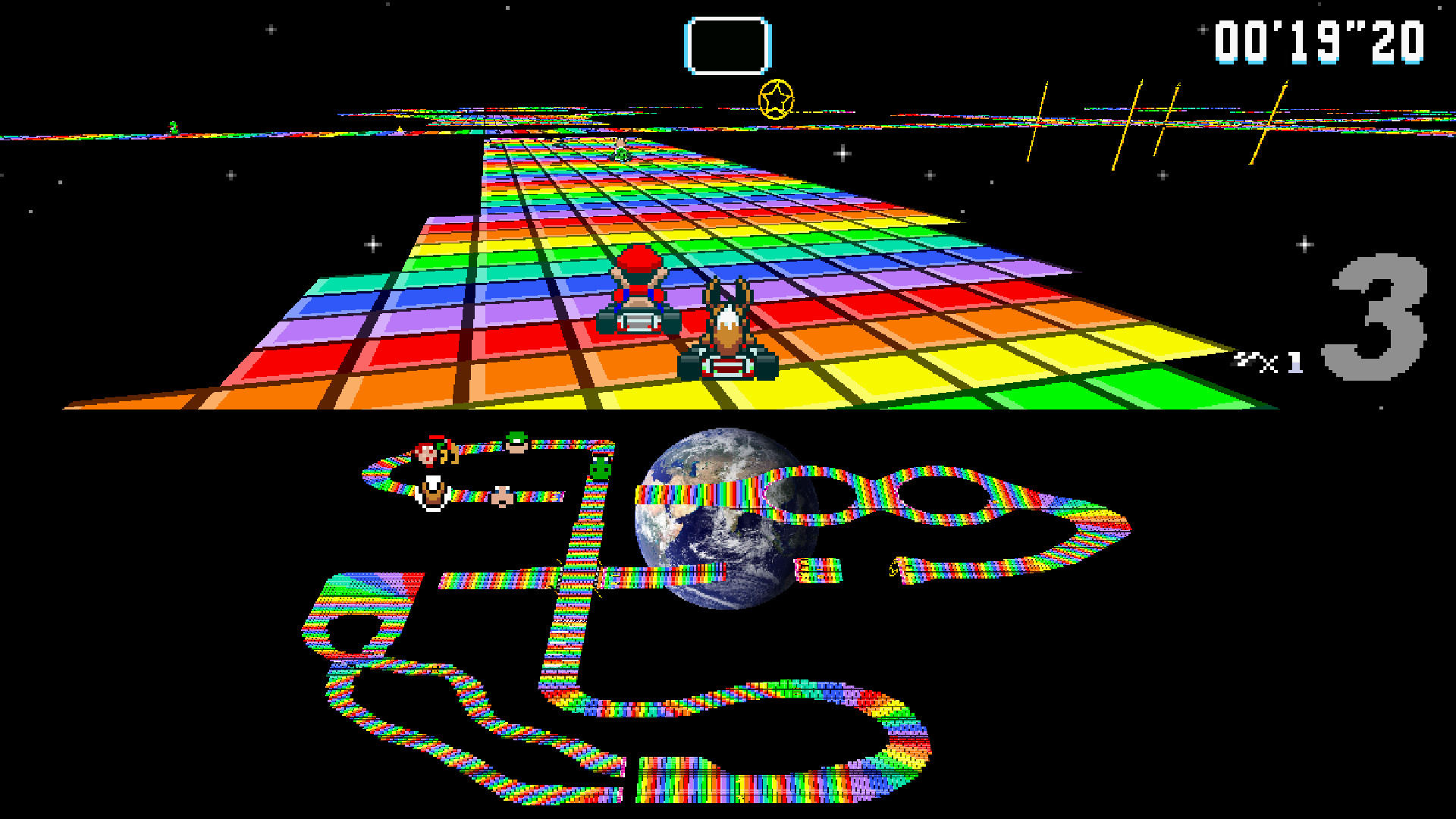 Little Eevee Karting [Super Mario Kart ZX] [Mods]