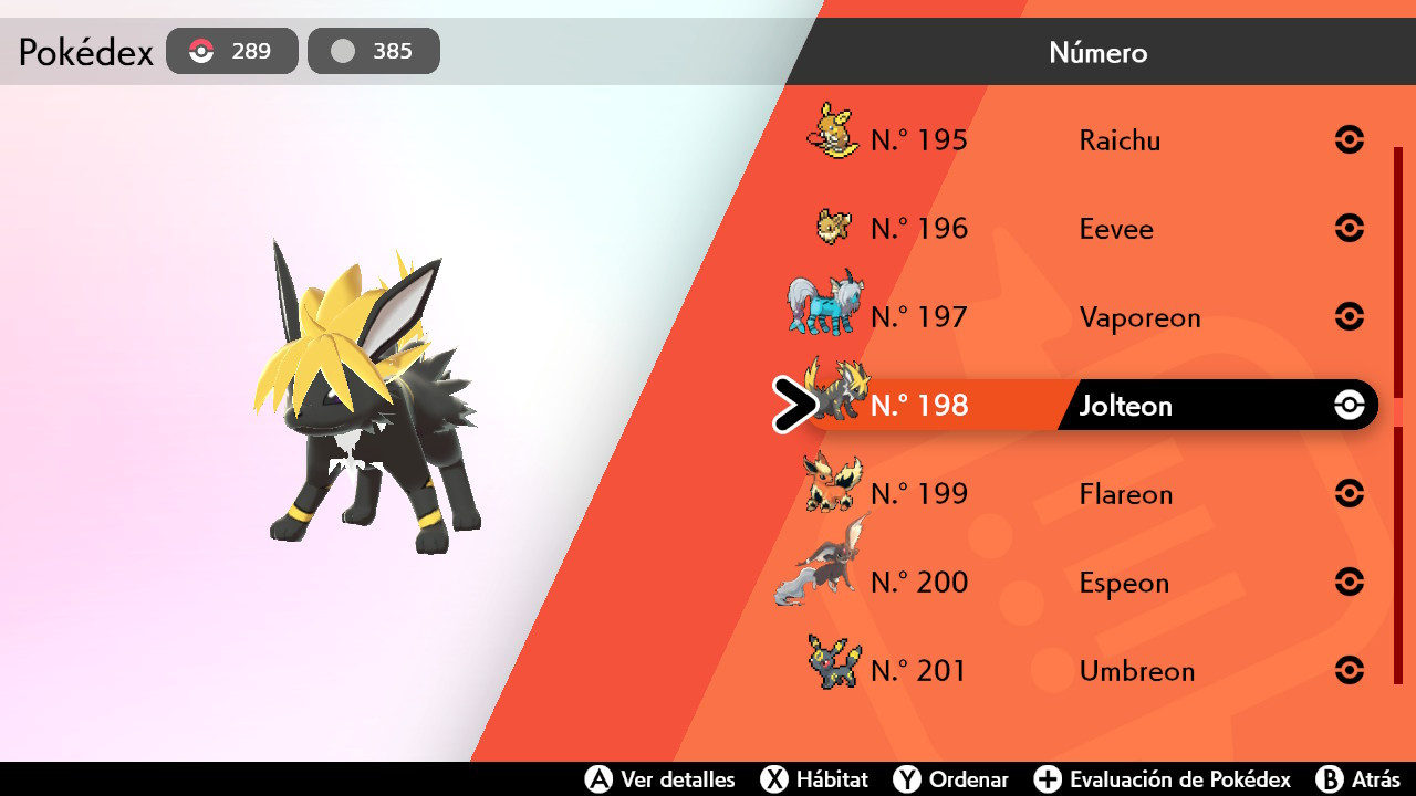 Jolteon  Pokédex