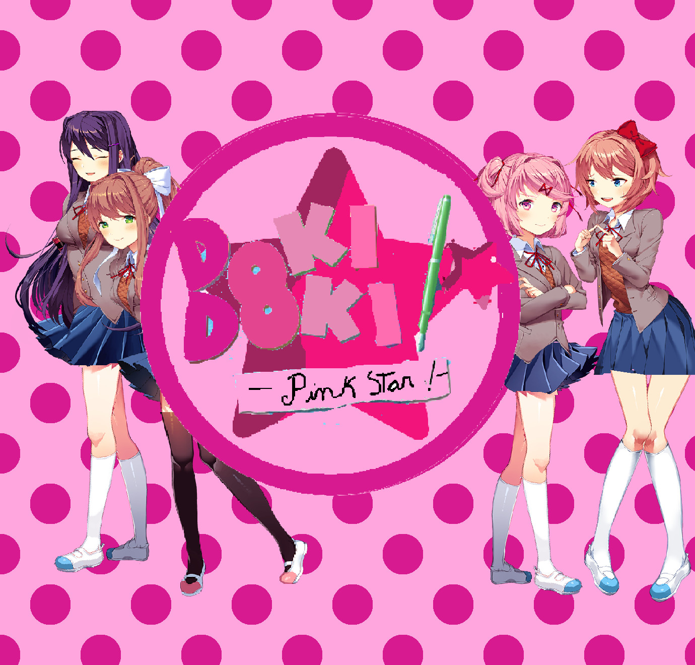 Doki Doki Literature Club Pink Star [Doki Doki Literature Club] [Mods]