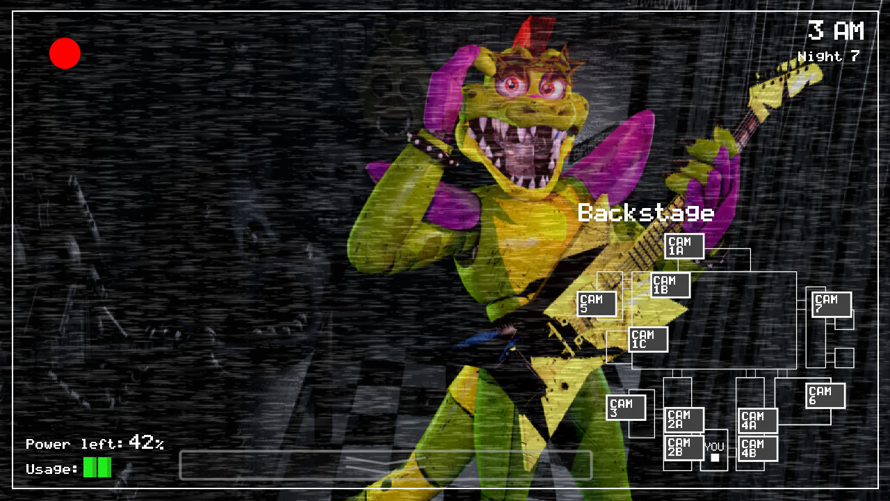 Fnaf 1 Montgomery Gator Mod [Five Nights At Freddy's] [Mods]