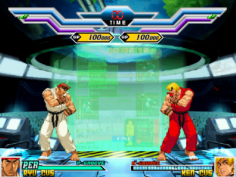 STAGE] - SNK vs Capcom - Power Generator room - Inpw — polycount