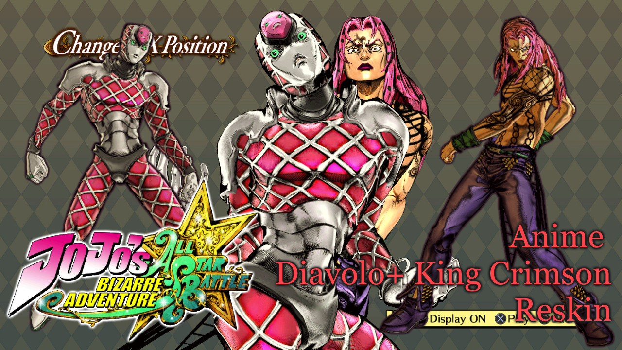 Anime Diavolo + King Crimson Reskin [JoJo's Bizarre Adventure: All Star  Battle] [Mods]