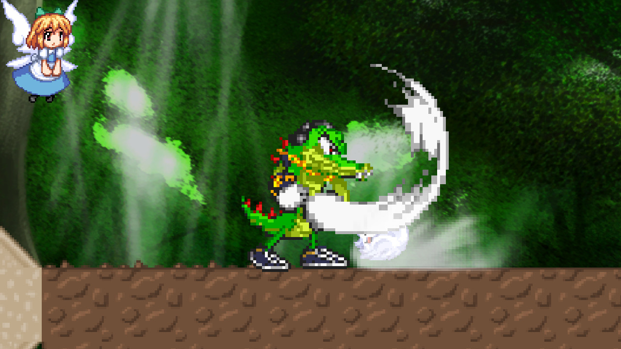 Vector the Crocodile Perler Sonic Perler Knuckles Chaotix 