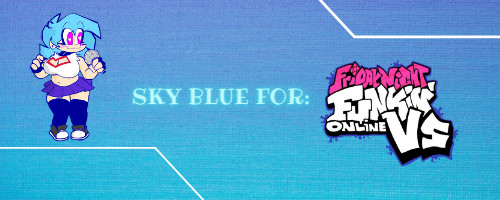 Sky Blue Colorized for FNF Online VS. [Friday Night Funkin'] [Mods]