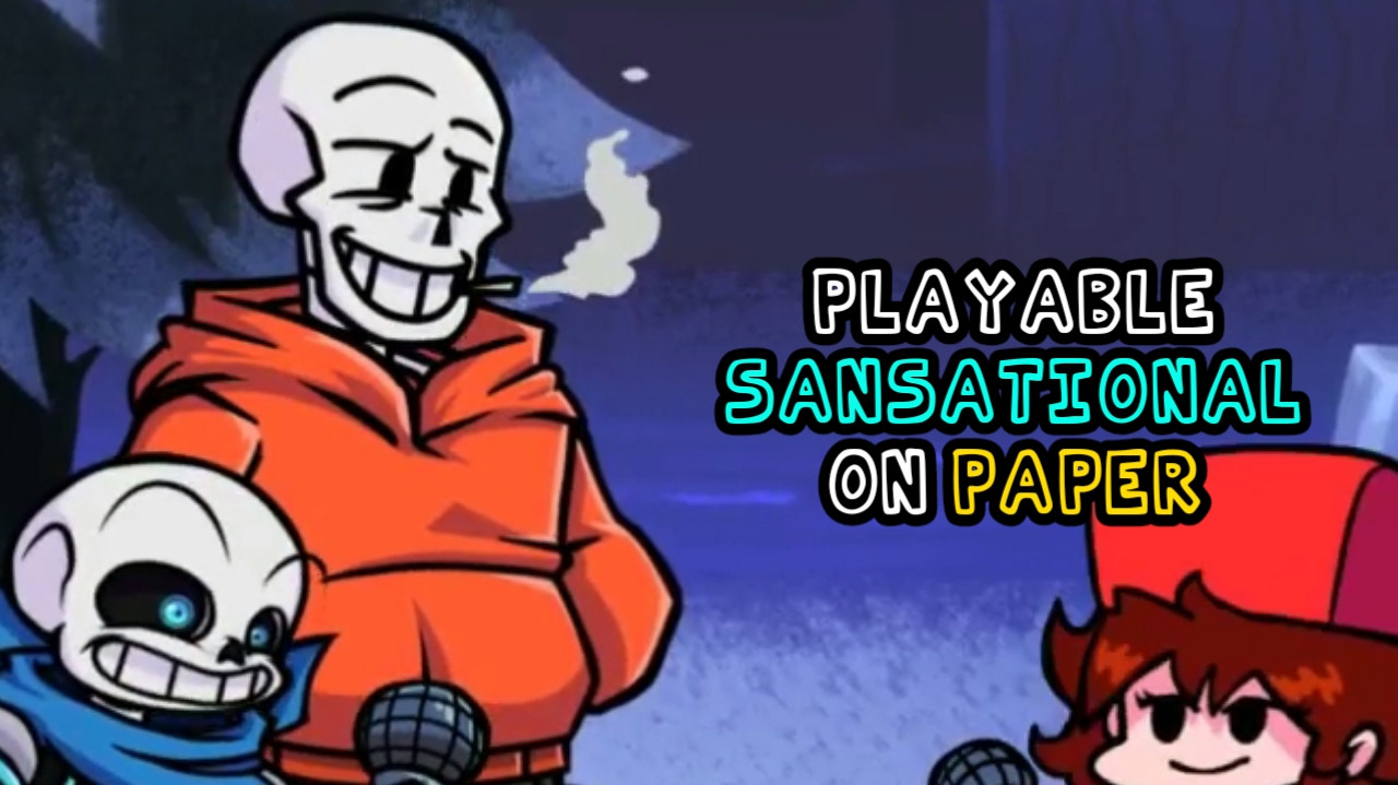 Games like Friday Night Funkin' Playable Sans (w/ Vocals)