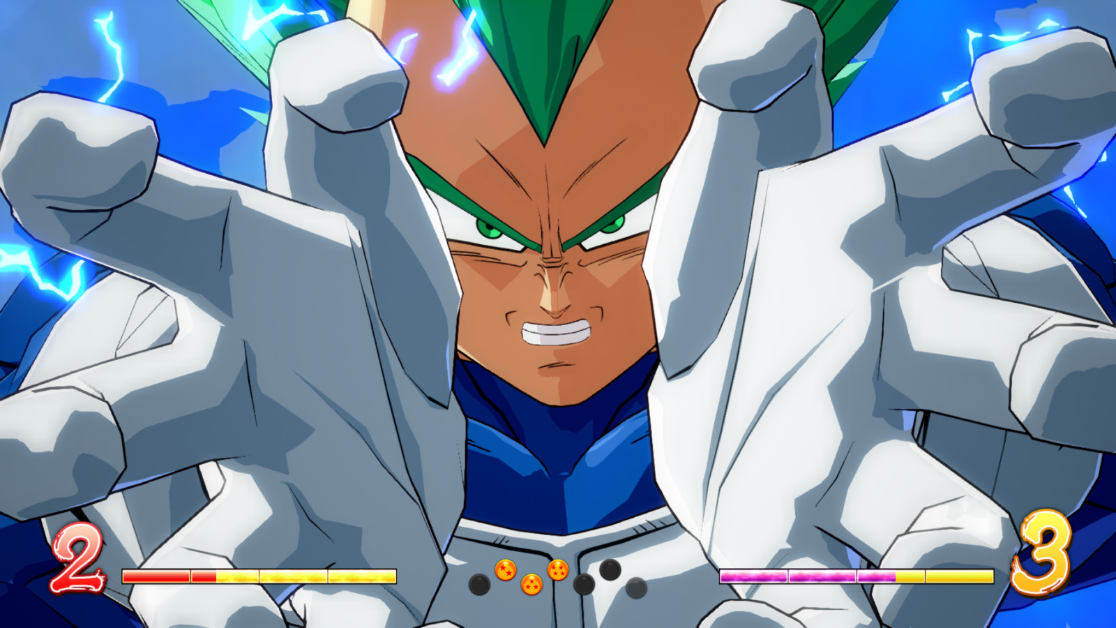 Vegeta Super Saiyan Green by Kryptonix [Dragon Ball FighterZ] [Mods]