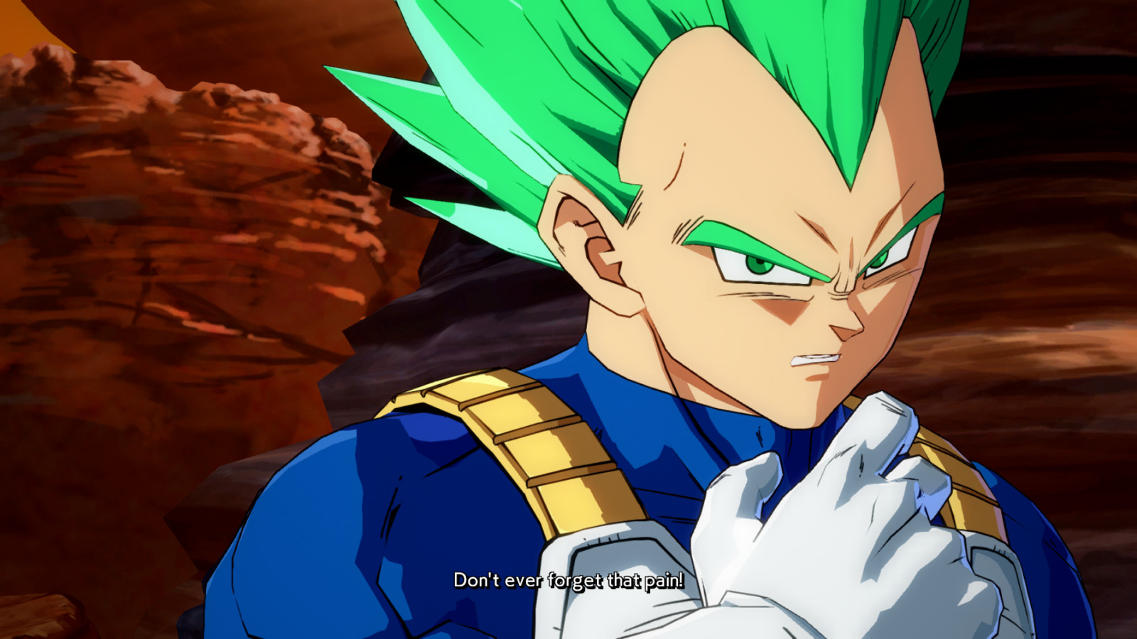 Vegeta Super Saiyan Green by Kryptonix [Dragon Ball FighterZ] [Mods]