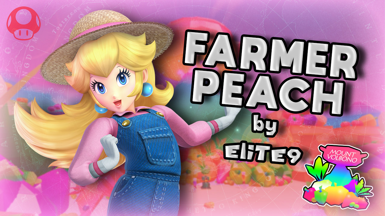 Farmer Peach [Super Smash Bros. Ultimate] [Mods]