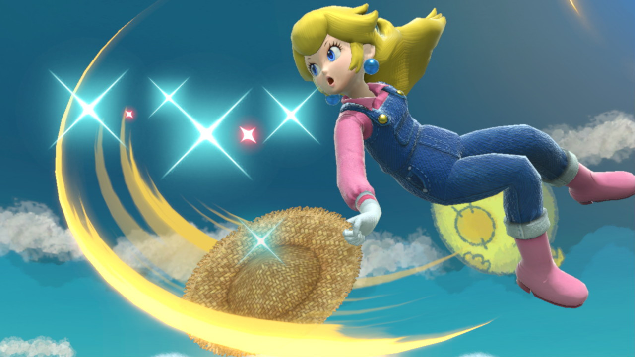 Farmer Peach [Super Smash Bros. Ultimate] [Mods]