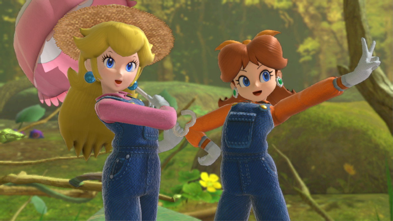 Farmer Peach [Super Smash Bros. Ultimate] [Mods]