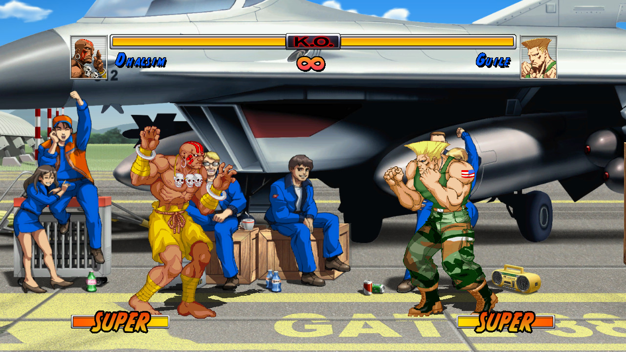 Super Street Fighter II: Turbo - Guile Move List 