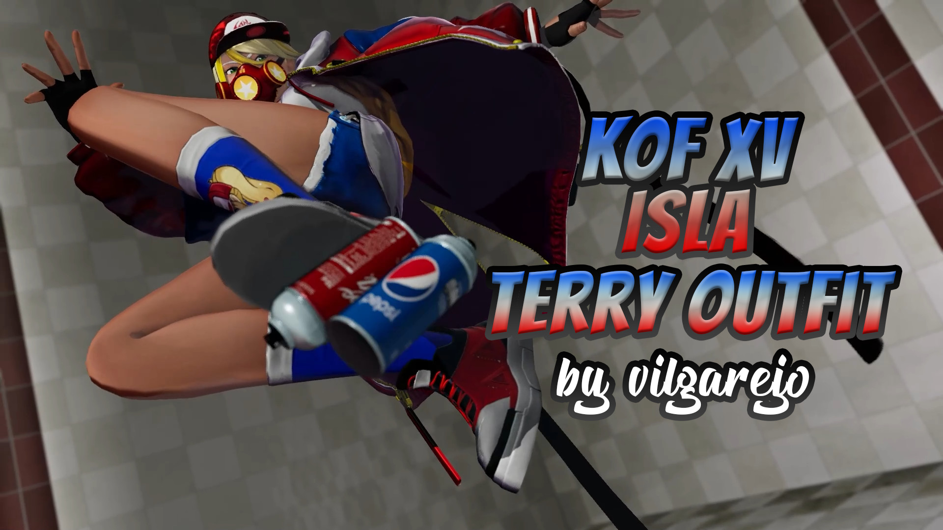 KOF XV ISLA TERRY OUTFIT [The King of Fighters XV] [Mods]
