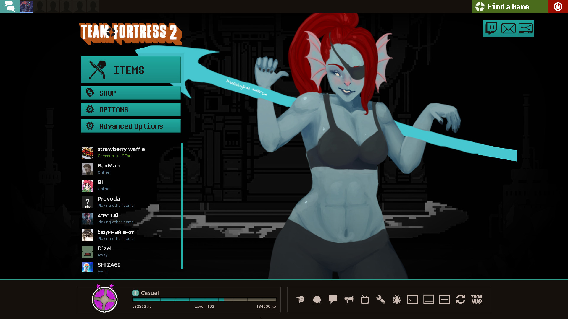 Undyne Background